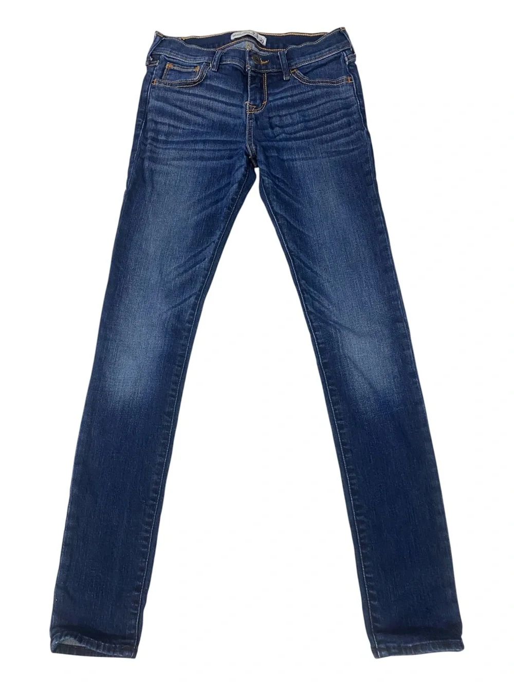 Abercrombie Kids Size 14 Dark Wash Skinny Jeans Stretch Denim Girls Teen Y2K